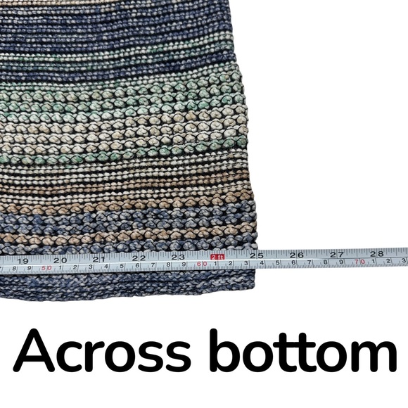 NWT PureJill J Jill Linen Cotton Modal Blend Knit Boxy Lagenlook coastal top XL - Picture 13 of 15